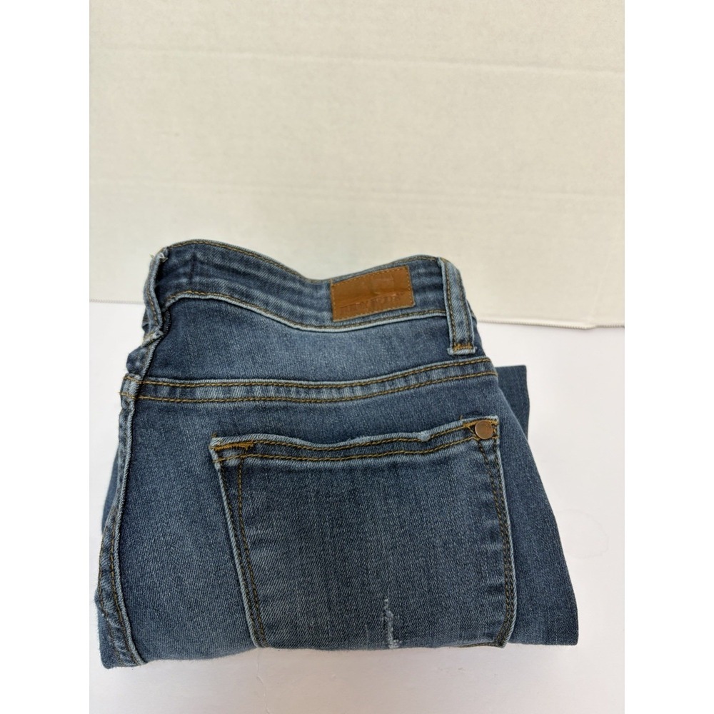 Judy Blue Mid-Rise Relaxed Fit Dark Wash Jeans Size 9/29 Style #82102 Whiskered